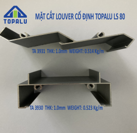 LOUVER CỐ ĐỊNH TOPALU LS EU 80